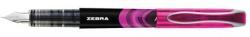 Zebra Töltőtoll, 0, 6 mm, ZEBRA "Fountain pen", pink (TZ19678) - hazunktajan