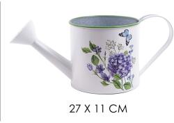  IRIS bádog öntözőkanna hortenzia 27x11cm (80981) - bestbyte