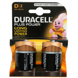 Duracell góliát elem R20 1, 5V 2 darabos (Basic) (MN1300 B2 góliát)