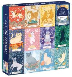 Galison 500 db-os puzzle - Cat Zodiac (57068)
