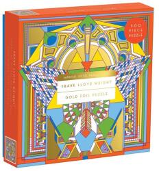 Galison 500 db-os Fóliás puzzle - Imperial Hotel Peacock Rug, Frank Lloyd Wright (57815) (57815)