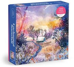 Galison 1000 db-os puzzle - Enchanted Snowfall (82558) (82558)
