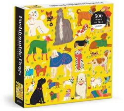 Galison 500 db-os puzzle - Fashionable Dogs (82718) (82718)