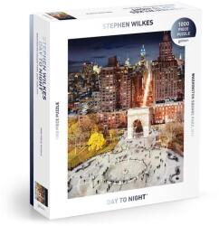Galison 1000 db-os puzzle - Day To Night Washington Square Park, Stephen Wilkes (83050) (83050)