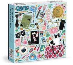 Galison 500 db-os Fóliás puzzle - Purrfect Accessories (84293) (84293)
