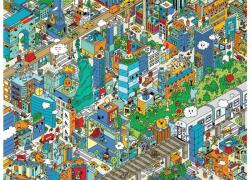 Galison 81582 - Fedezd fel! - New York City - 1000 db-os puzzle (81582)