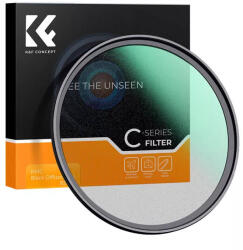 K&F Concept C Series Black Mist 1/8 szűrő, ulravékony többrétegű bevonat, 37mm (KF01-2433)