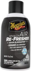 MEGUIAR'S Air Re-Fresher Odor Eliminator - Black Chrome Scent, 57 g (G181302)