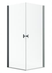 Radaway Nes Brushed GunMetal KDD I szögletes szálcsiszolt fegyvermetál zuhanykabin 100B+90J (10021100-92-01L+10021090-92-01R)