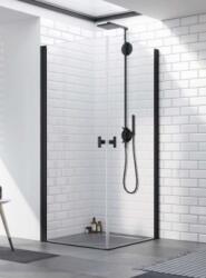 Radaway Nes 8 Black KDD I szögletes fekete zuhanykabin 100B+100J (10071100-54-01L+10071100-54-01R)