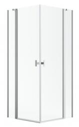 Radaway Nes Brushed Nickel KDD II szögletes szálcsiszolt króm zuhanykabin 100B+80J (10031100-91-01L+10031080-91-01R)