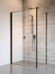 Radaway Nes 8 Black KDS I szögletes fekete zuhanykabin 100J+80 (10073100-54-01R+10073110-54-01+10089080-01-01)