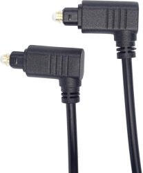 PremiumCord toslink optikai 90 fokos kábel 1m (KJTOS4-1) (KJTOS4-1)
