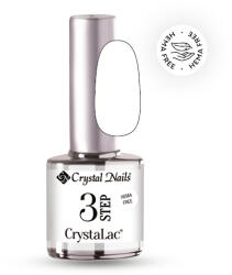 Crystal Nails TPO FREE 3 STEP HEMA Free CrystaLac - 221 (8 ml) - White
