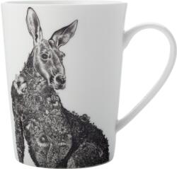Maxwell & Williams bögre 450 ml MARINI FERLAZZO, magas, piros kenguru (DX0539)
