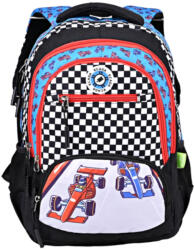 ECADA Ghiozdan scoala ECADA 614503, 41 cm, motiv Race Cars (614503)
