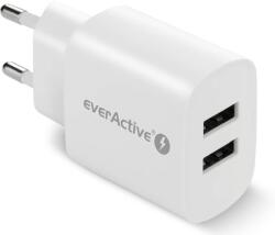 everActive SC220 2x USB-A Hálózati Töltő Adapter 12 W - Fehér