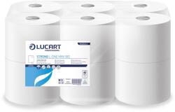 Lucart Toalettpapír 2 rétegű közületi átmérő: 18, 2 cm laponkénti adagolás 12 tek/csom Strong L-One Mini Lucart_812501J hófehér (812501J) - web24