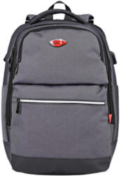 DACO Ghiozdan scoala DACO GH655, sectiune laptop, 47 cm, Gri (GH655)