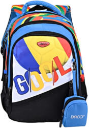 DACO Ghiozdan scoala DACO GH3515, 38 cm, motiv GOOL (GH3515)