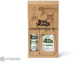BIKEWORKX E-Clean készlet, koncentrátum 250 ml/spray 500 ml