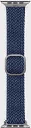 Uniq Aspen Apple Watch S3/4/5/6/7 Fonott Szíj 42/44 mm - Kék
