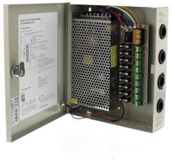 Well Sursa in comutatie Well PSUP-SO/B-12V120W9CH-WL, 120W, 12V, 10A, 9 canale (PSUP-SO/B-12V120W9CH-WL)