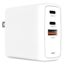 Creative 1x USB-A / 2x USB-C Hálózati Gyorstöltő Adapter 67 W - Fehér