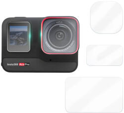 SUNNYLiFE IST-BHM752 Insta360 Ace Pro Kijelzővédő / Lencse Üvegfólia