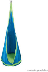 Livarno Home HS-16014 BL Kültéri gyermek függőszék / csepphinta (80 kg terhelhetőséggel), kék-zöld