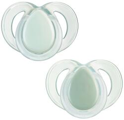 Tommee Tippee Suzete ortodontice Tommee Tippee - Night Time, 6-18 м, 2 buc, verde (43336299)