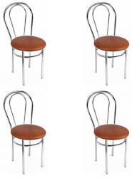  Nizza étkezőszék króm + calvados 4 db