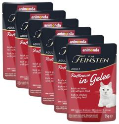 Animonda Animonda Vom Feinsten Raffinesse In Gelee pui & vită în aspic 6 x 85 g