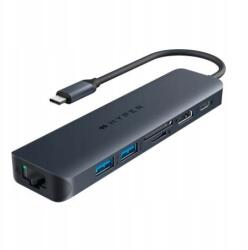 HYPER EcoSmart Gen. 2 7 az 1-ben Usb-c hub 100 W Pd áteresztőképességgel (HD4003GL)
