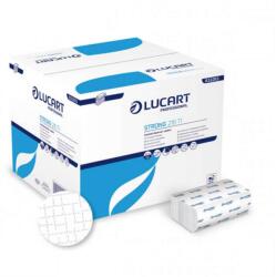 Lucart Szalvéta adagolóba 2 rétegű hajtogatott 150 lap/cs 40 cs/karton hófehér Strong 216 TI Lucart _832293D (832293D) - pepita
