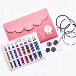 KnitPro cserélhető fémhuzal szett 13cm Knitpro Zing Deluxe (druty metalowe wymienne deluxe)