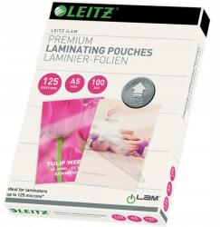 Leitz Lamináló Fólia A5 125mic. laminálás iLAM Udt Leitz (74930000)