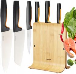 Fiskars Ff 3 db-os főnökkés szett fa blokkban (6424002012986)