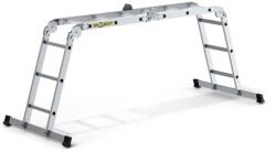 IRIS BEST DRABEST HOME 4x3 lépcsős univerzális alumínium létra, összecsukható, 150 kg teherbírás, DR-AL-DU-HOME-4X3 - pcx