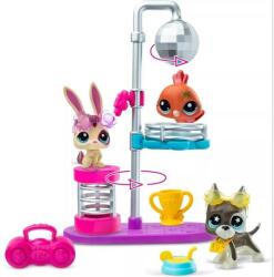 TM Toys Littlest Pet Shop: Disco Nights játékkészlet, 7. generáció, 3. széria - 3 db-os (LPS00637) - jatekbolt