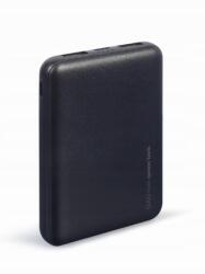 Gembird Power Bank Gembird PB05-02 5000 mAh, 2x Usb-af, Fekete, Mobil tápegység (PB05-02)
