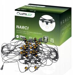 Lumileds Kerti girland Kültéri Lánc Fényfüzér Led 20m 40xE27 Prémium (5904422770006)