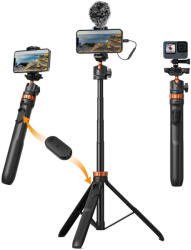 K&F Concept K&F MS04 Tripod Phone Selfie with Stick Bluetooth Remote Control (KF09.127V1)