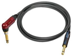 Infinitek GS-6 hangszerkábel Neutrik Silent csatlakozóval 10 m (I-GS6-TS-RAS-BLK-10)