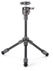 Tilta Tabletop Ball Head with 1-Stage Carbon Fiber Tripod Legs (3KG) Extendable Edition - Space Gray (TT-BT03E-FB-SG)