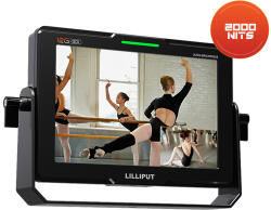 Lilliput Q7-12G 7" HD 12G-SDI/HDMI 2.0 Ultra-Bright On-Camera Monitor (Q7-12G)