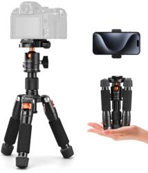 K&F Concept Desktop Mini Tripod for Camera, 20.5''/ 52cm Compact Tripod with 360° Low Profile Ball Head (KF09.150)
