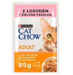 Cat Chow Lazac És Zöldbab Tasak 85G