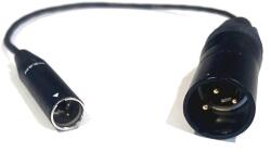 Syntex Canare Mini XLR (M) / XLR (M) audio cable 0, 5m (CA-202-MM/M-05)