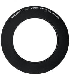 K&F Concept K&F 58-82mm Magnetic Filter Adapter Ring, Matte Black, Frame Thickness 2.16mm (KF05.302)